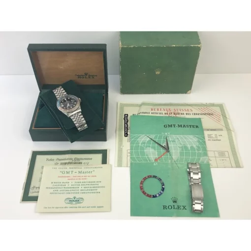 Great Fake Rolex Gmt-master 1675 Automatic Movement 40mm Steel Case Mens/unisex Watch - Image 9