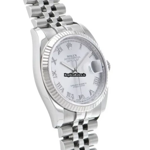 Remarkable Replica Rolex Datejust 116234 Automatic Movement 36mm Steel Case Watch - Image 3