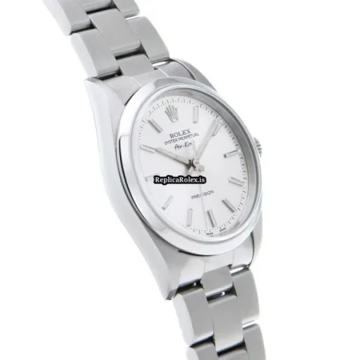 Perfect Clone Rolex Air King Precision 14000 Caliber 3000 Automatic Movement 34mm Steel Case Watch - Image 3