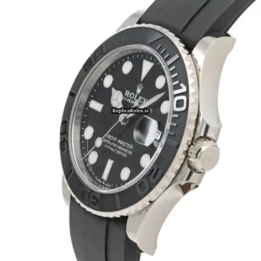 Fabulous Fakes Rolex Yacht-master 42 226659 Caliber 3235 Automatic Movement 42mm White Gold Case Watch - Image 2