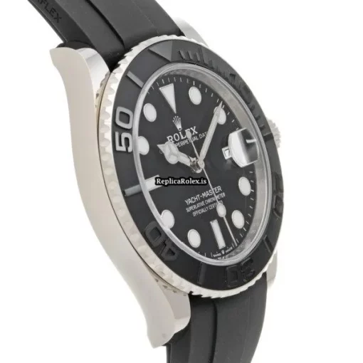 Fabulous Fakes Rolex Yacht-master 42 226659 Caliber 3235 Automatic Movement 42mm White Gold Case Watch - Image 3