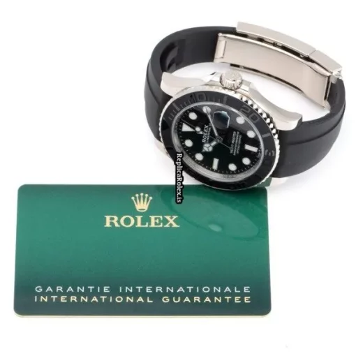 Fabulous Fakes Rolex Yacht-master 42 226659 Caliber 3235 Automatic Movement 42mm White Gold Case Watch - Image 5