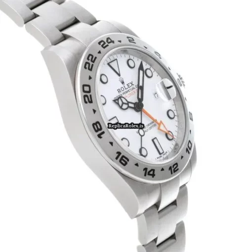 Lovely Replica Rolex Explorer II 216570 Caliber 3187 Automatic Movement 42mm Steel Case Watch - Image 3