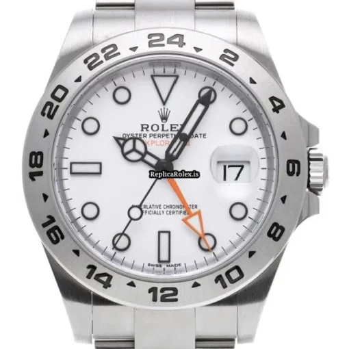 Lovely Replica Rolex Explorer II 216570 Caliber 3187 Automatic Movement 42mm Steel Case Watch - Image 6