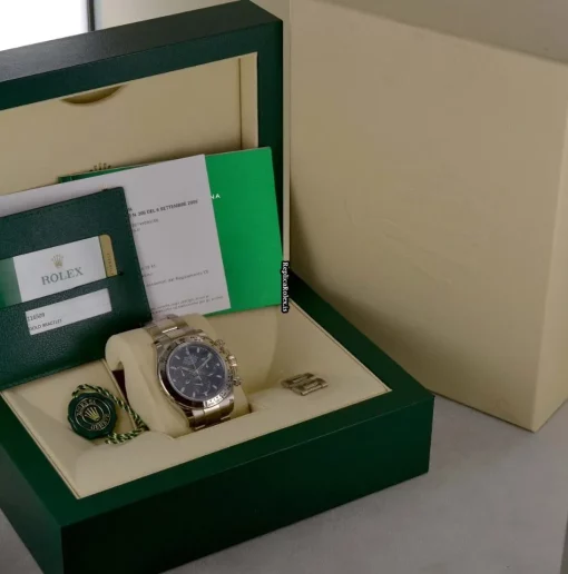 Attractive Replica Rolex Daytona 116509 Caliber 4130 Automatic Movement 40mm White Gold Case Mens/unisex Watch - Image 7