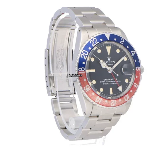 Special Fake Rolex Gmt-master 1675cc Automatic Movement 40mm Steel Case Mens/unisex Watch - Image 8