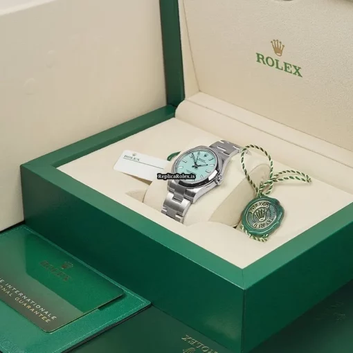 Discount Replica Rolex Oyster Perpetual 277200 31mm Womens Watch - Image 14
