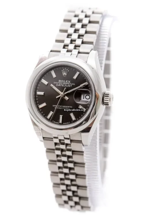 Cool Replica Rolex Lady-datejust 279160 Caliber 2236 Automatic Movement 28mm Steel Case Womens Watch - Image 4