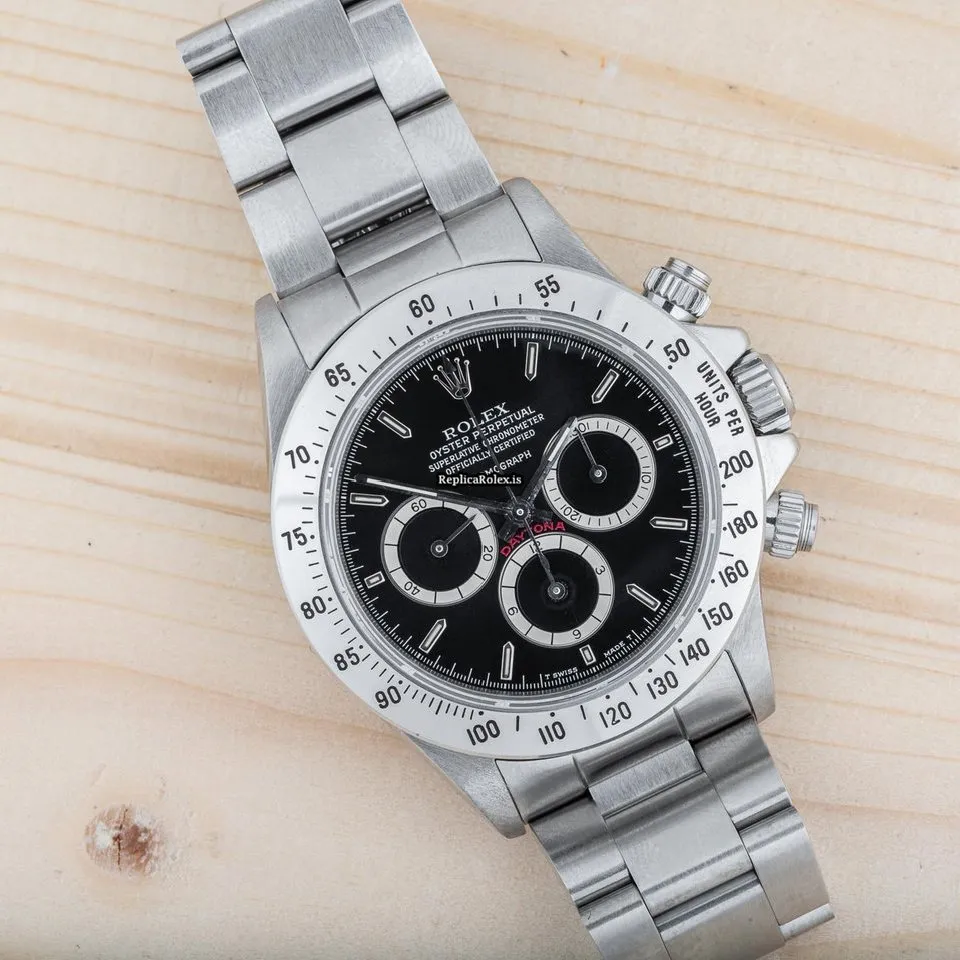 Trustworthy Imitation Rolex Daytona 16520 Zenith El Primero Caliber 4030 Automatic Movement 40mm Steel Case Mens/unisex Watch - Image 3