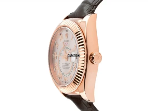 Best Replica Rolex Sky-dweller 326135 Caliber 9001 Automatic Movement 42mm Rose Gold Case Mens/unisex Watch - Image 2