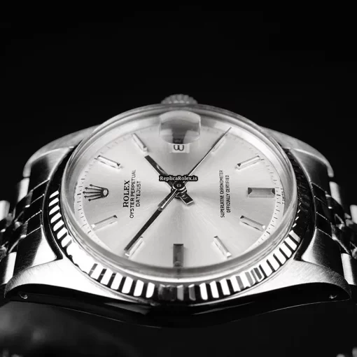 Affordable Fake Rolex Datejust 1601 Automatic Movement 36mm Steel Case Mens/unisex Watch - Image 10