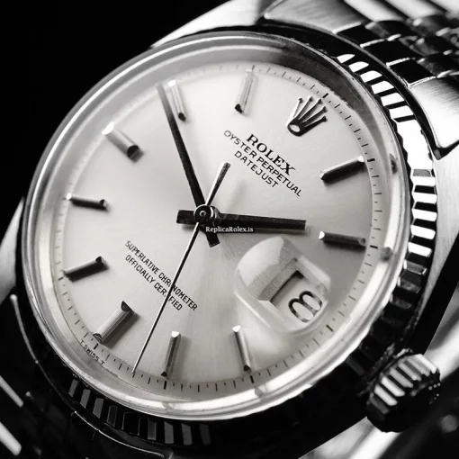Affordable Fake Rolex Datejust 1601 Automatic Movement 36mm Steel Case Mens/unisex Watch - Image 12