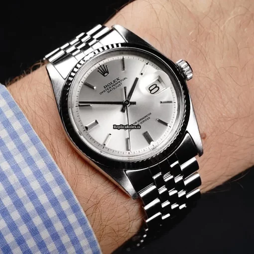 Affordable Fake Rolex Datejust 1601 Automatic Movement 36mm Steel Case Mens/unisex Watch - Image 13