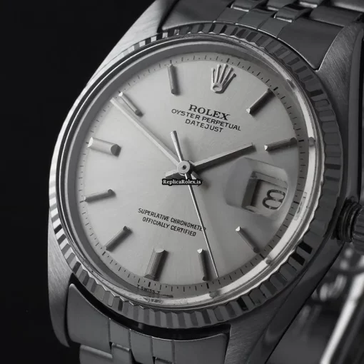 Affordable Fake Rolex Datejust 1601 Automatic Movement 36mm Steel Case Mens/unisex Watch - Image 3