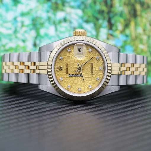 Lovely Replica Rolex Lady-datejust 69173 Caliber 2135 Automatic Movement 26mm Steel Case Womens Watch