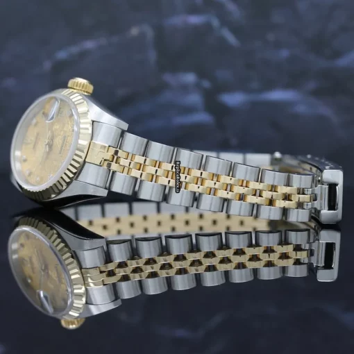 Lovely Replica Rolex Lady-datejust 69173 Caliber 2135 Automatic Movement 26mm Steel Case Womens Watch - Image 10