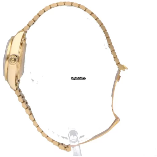 Amazing Replica Rolex Lady-datejust 69088 Automatic Movement 26mm Yellow Gold Case Womens Watch - Image 3