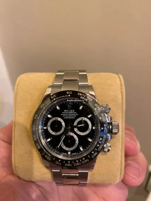 Aaa Replica Rolex Daytona 116500ln Caliber 4130 Automatic Movement 40mm Steel Case Mens/unisex Watch - Image 4