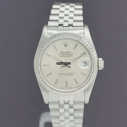 Remarkable Replica Rolex Lady-datejust 68274 Caliber 2135 Automatic Movement 31mm Steel Case Mens/unisex Watch - Image 3