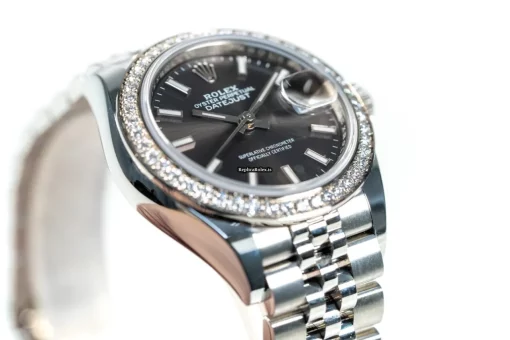 Attractive Replica Rolex Lady-datejust 279384rbr-0013 Caliber 2236 Automatic Movement 28x41mm Steel Case Womens Watch - Image 6