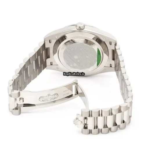 Appealing Replica Rolex Day-date 40 228349rbr Caliber 3255 Automatic Movement 40mm White Gold Case Watch - Image 4