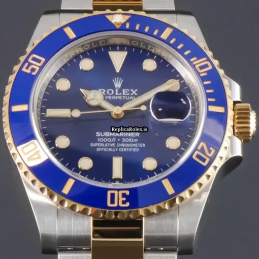 Beautiful Replica Rolex Submariner Date 126613lb Caliber 3235 Automatic Movement 41mm Gold/steel Case Mens/unisex Watch