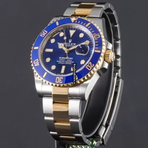 Beautiful Replica Rolex Submariner Date 126613lb Caliber 3235 Automatic Movement 41mm Gold/steel Case Mens/unisex Watch - Image 3