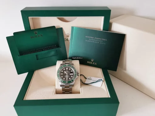 Beautiful Replica Rolex Submariner Date 126610lv Caliber 3235 Automatic Movement 41mm Steel Case Mens/unisex Watch - Image 5