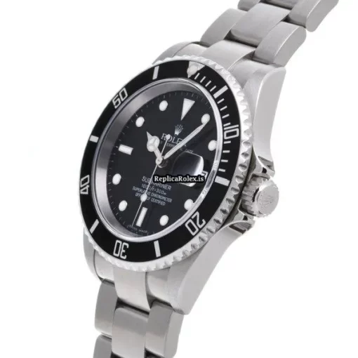 Ideal Replica Rolex Submariner Date 16610 Caliber 3135 Automatic Movement 40mm Steel Case Watch - Image 2