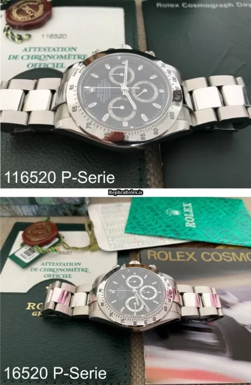 Best Replica Rolex Daytona 16520 Automatic Movement Steel Case Watch - Image 2