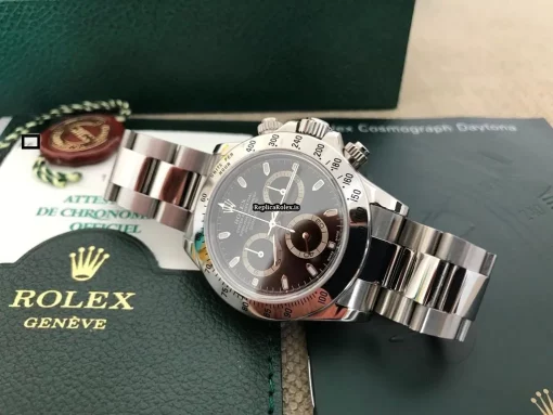 Best Replica Rolex Daytona 16520 Automatic Movement Steel Case Watch - Image 4