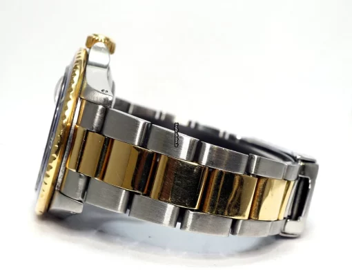 Pleasing Fake Rolex Submariner Date 16803 Caliber 3035 Automatic Movement 40mm Gold/steel Case Mens/unisex Watch - Image 6
