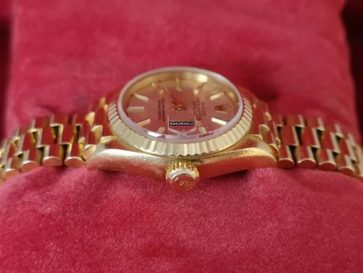 Exquisite Replica Rolex Lady-datejust 69178 Caliber 2135 Automatic Movement 26mm Yellow Gold Case Womens Watch - Image 4