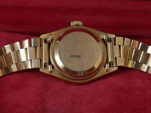 Exquisite Replica Rolex Lady-datejust 69178 Caliber 2135 Automatic Movement 26mm Yellow Gold Case Womens Watch - Image 8