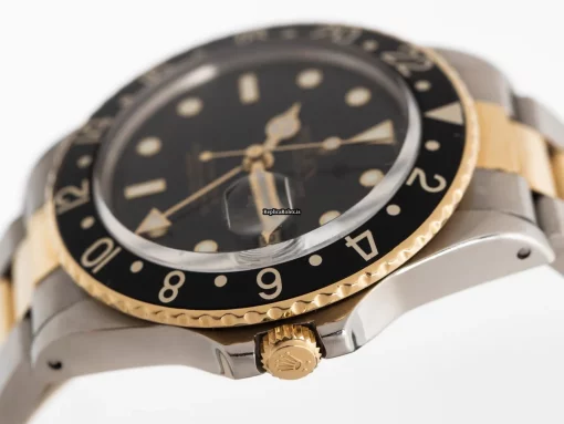 Swiss Fake Rolex Gmt-master 16753 Cosc Automatic Movement 40mm Gold/steel Case Mens/unisex Watch - Image 5