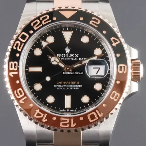 Special Fake Rolex Gmt-master II 126711chnr Caliber 3285 Automatic Movement 40mm Gold/steel Case Mens/unisex Watch