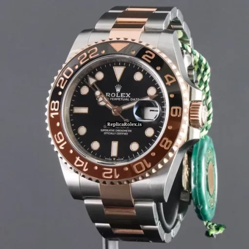 Special Fake Rolex Gmt-master II 126711chnr Caliber 3285 Automatic Movement 40mm Gold/steel Case Mens/unisex Watch - Image 3