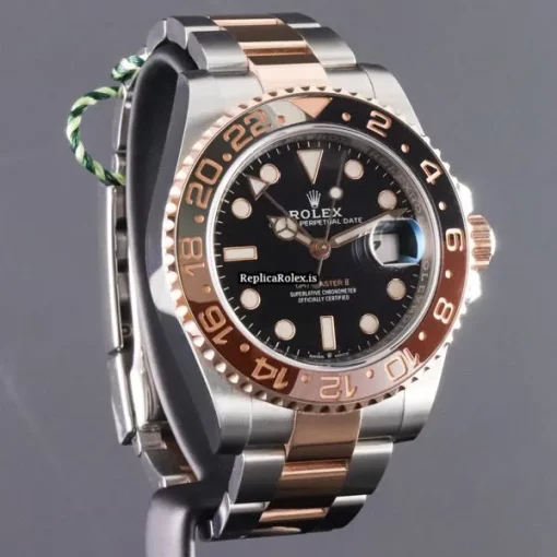 Special Fake Rolex Gmt-master II 126711chnr Caliber 3285 Automatic Movement 40mm Gold/steel Case Mens/unisex Watch - Image 4