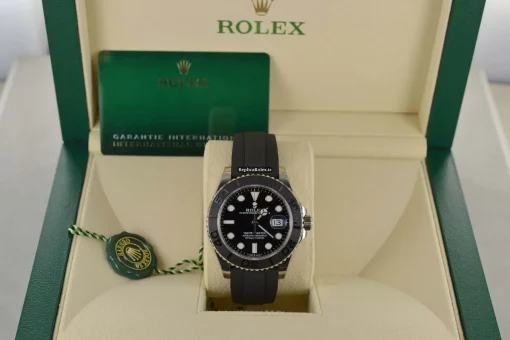 Marvellous Replica Rolex Yacht-master 42 226659 Caliber 3235 Automatic Movement 42mm White Gold Case Mens/unisex Watch - Image 2