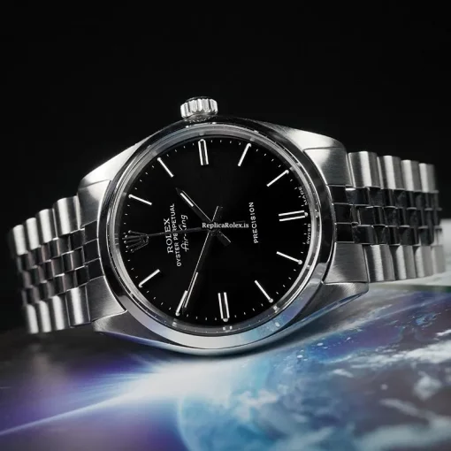 Incredible Replica Rolex Air King 5500/0 Automatic Movement 34mm Steel Case Mens/unisex Watch - Image 2