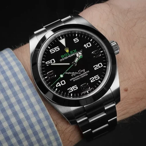 Recommend Fake Rolex Air King 116900 40mm Mens/unisex Watch - Image 13