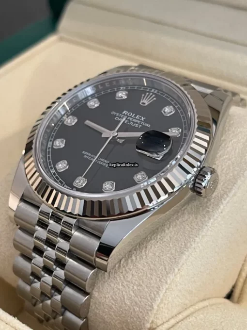 Unique Replica Rolex Datejust 126334 Caliber 3235 Automatic Movement 41mm Steel Case Mens/unisex Watch - Image 3