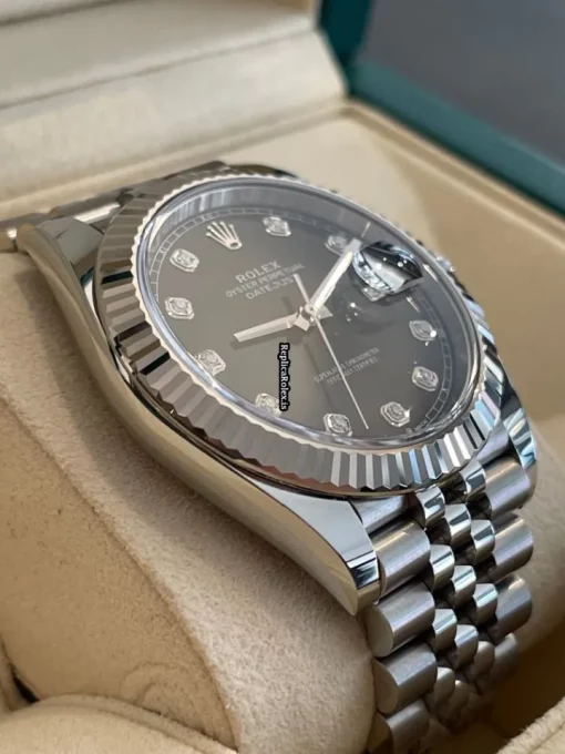 Unique Replica Rolex Datejust 126334 Caliber 3235 Automatic Movement 41mm Steel Case Mens/unisex Watch - Image 4
