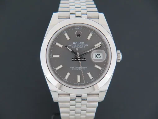 Ideal Replica Rolex Datejust 126300 Automatic Movement 41mm Steel Case Mens/unisex Watch - Image 3