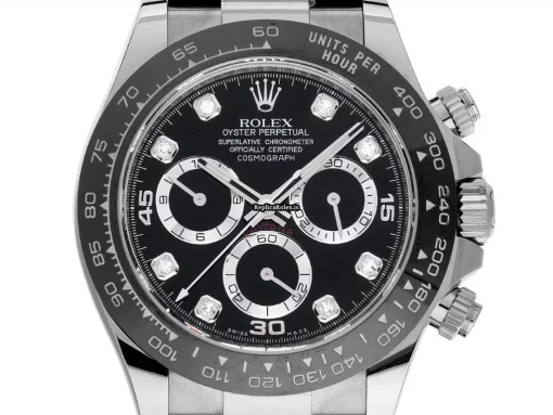 Lovely Fake Rolex Daytona 116519ln Caliber 4130 Automatic Movement 40mm White Gold Case Mens/unisex Watch