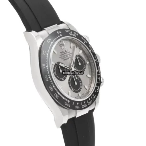 Design Fake Rolex Daytona 116519ln Caliber 4130 Automatic Movement 40mm White Gold Case Watch - Image 3