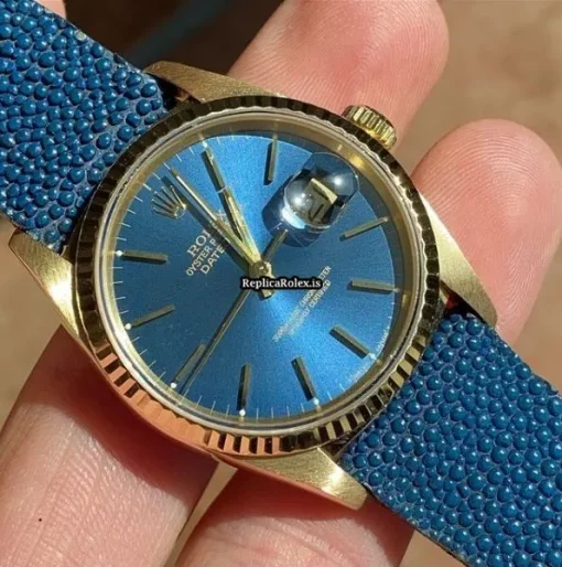 Luxury Replica Rolex Datejust 16238 Caliber 3135 Automatic Movement 36mm Yellow Gold Case Mens/unisex Watch