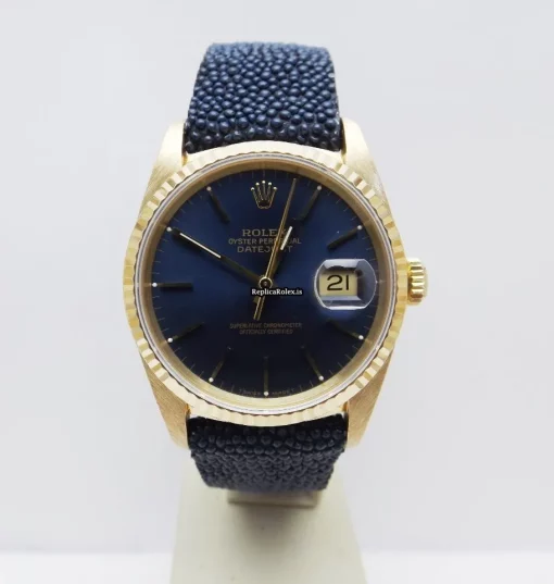 Luxury Replica Rolex Datejust 16238 Caliber 3135 Automatic Movement 36mm Yellow Gold Case Mens/unisex Watch - Image 2