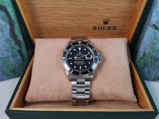 Incredible Fake Rolex Submariner Date 168000 Caliber 3035 Automatic Movement 40mm Steel Case Mens/unisex Watch - Image 14