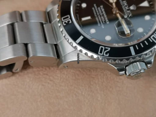 Incredible Fake Rolex Submariner Date 168000 Caliber 3035 Automatic Movement 40mm Steel Case Mens/unisex Watch - Image 7